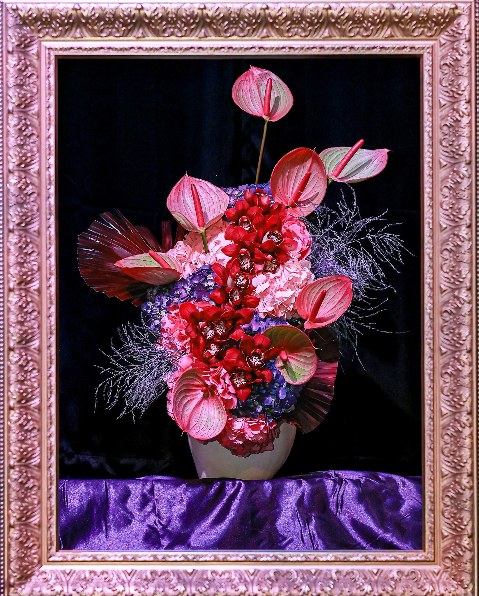 Expressive floral arrangement by Caelan